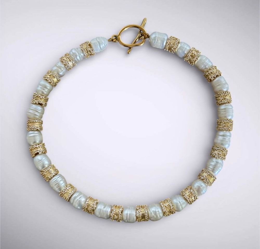 collier ras du cou en perles de culture Bijoux et montres