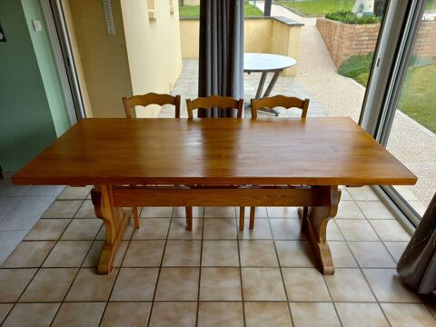 Table monastere et chaises 1 Cerizay (79)