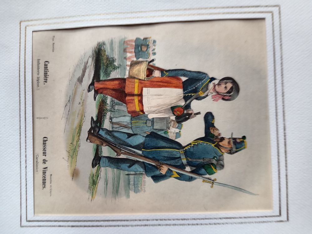 150 LITHOGRAPHIES ORIGINALES EN COULEUR DATANT DE 1835
