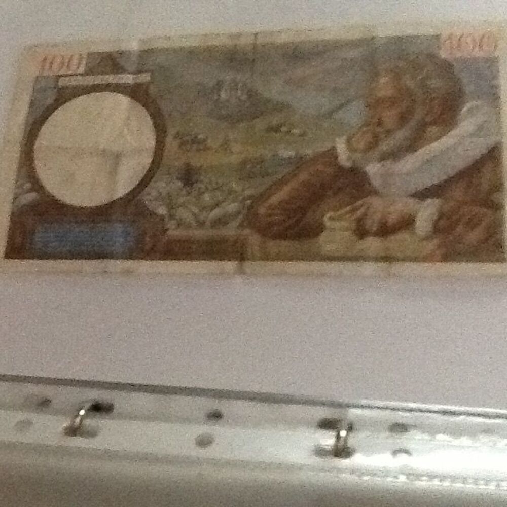 Vieux billets de 100 francs 