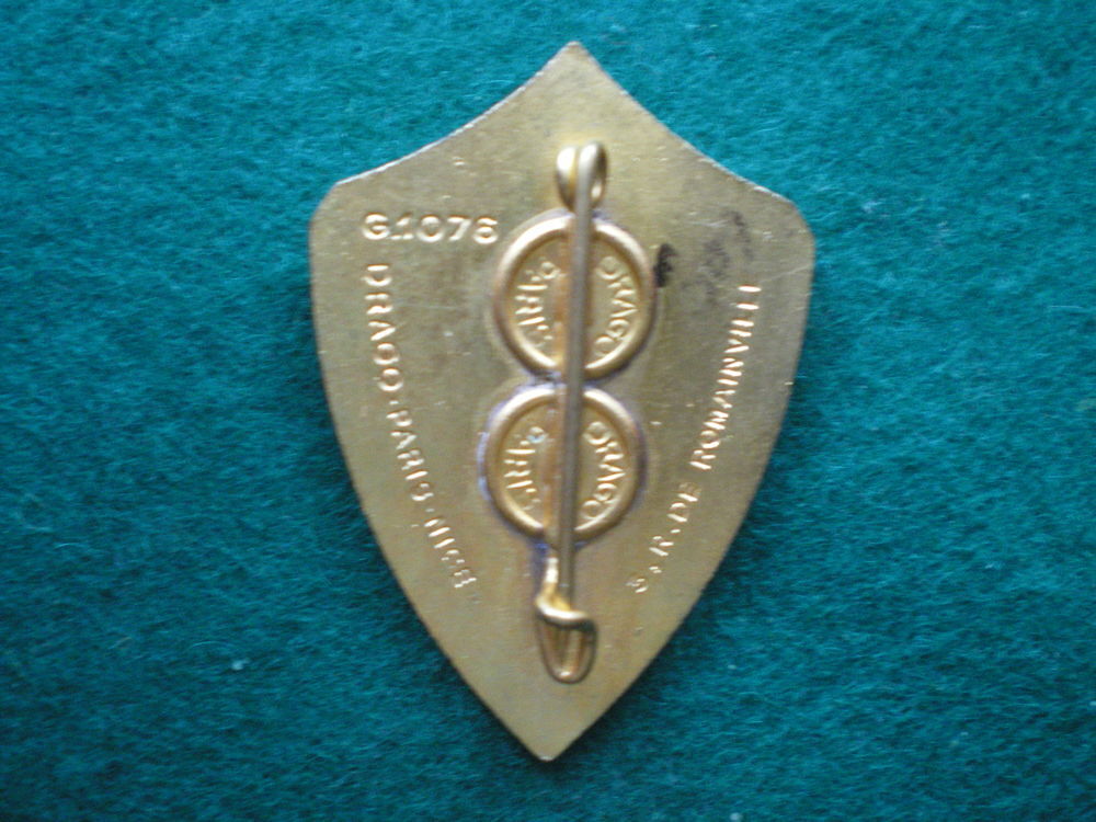 Insigne de Sant&eacute; - 54&deg; Bataillon M&eacute;dical. 