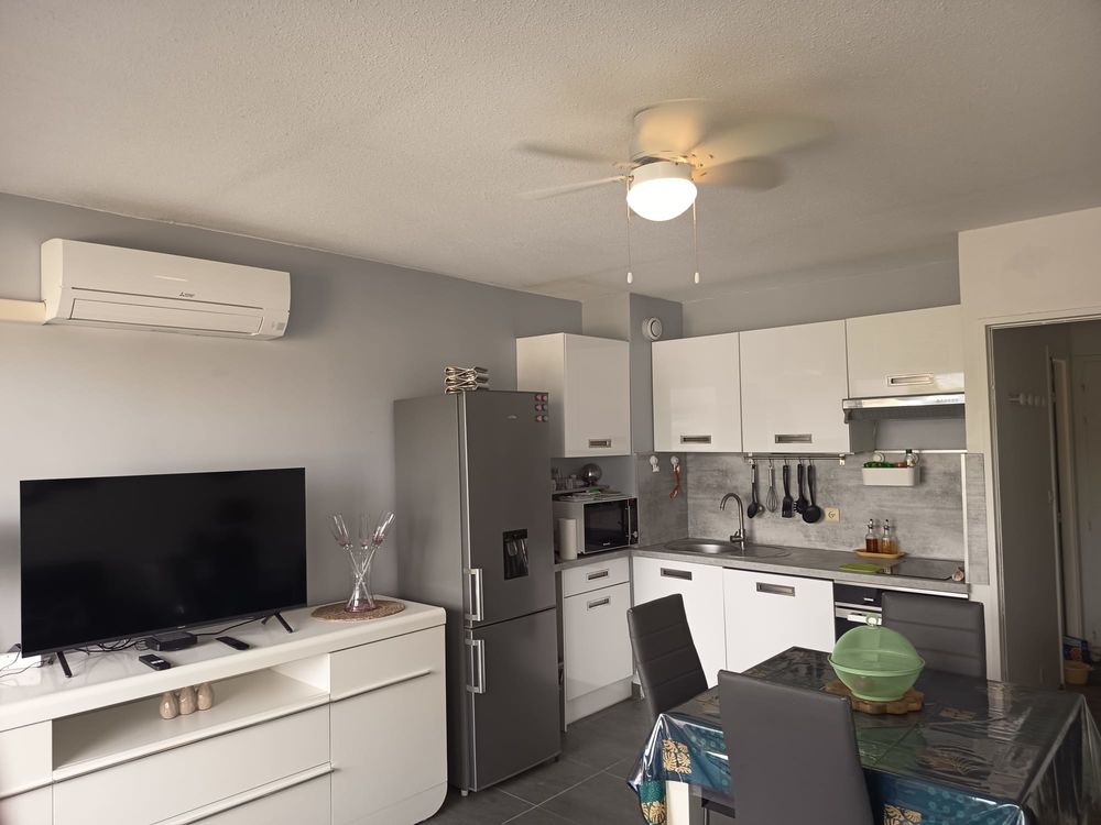 Location Appartement Studio meublé et climatisé 4 personnes Le Grau-du-Roi Le grau-du-roi