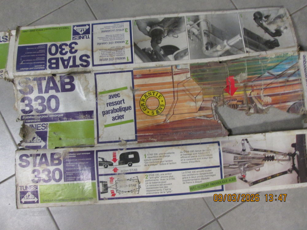 Stabilisateur pour remorque et caravane Bricolage