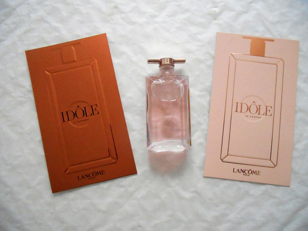 Miniature pleine L'id&ocirc;le Lanc&ocirc;me EDP 5ml avec 2 cartes 