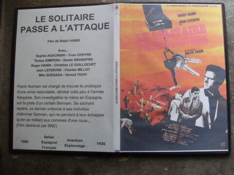 Rare film :   Le solitaire passe a l'attaque   40 Saint-Médard-en-Jalles (33)