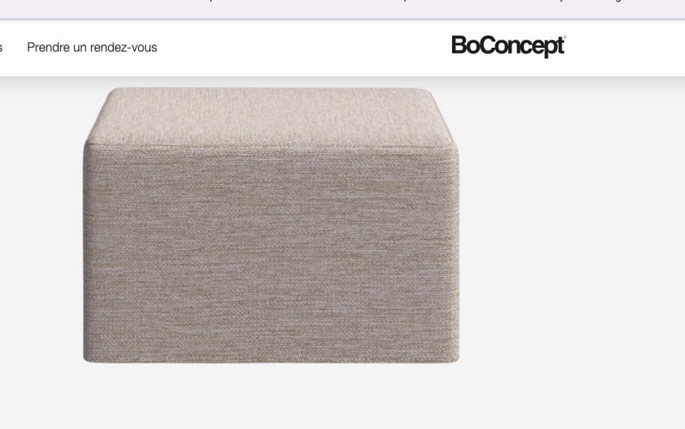 lit pliant BO Concept Meubles