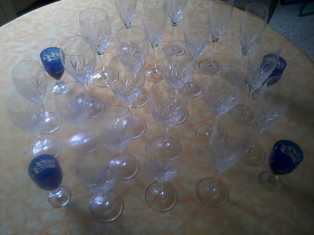 verres cristal ?arques 