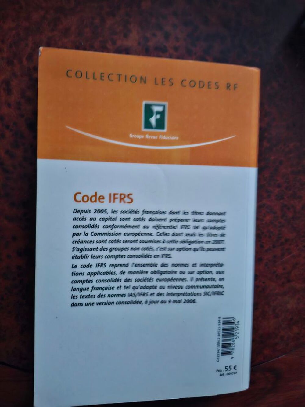 Code IFRS - Normes et interpr&eacute;tations de 2006 Livres et BD