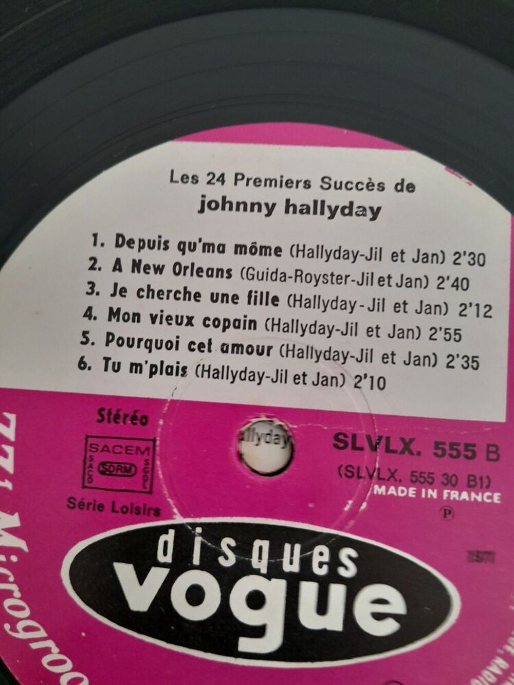 JOHNNY HALLYDAY 2 VINYLE 33 TOURS TEL/ 0627473514
CD et vinyles