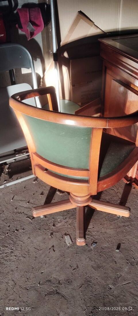 Ensemble bibliothque bureau fauteuil merisier 120 Mouans-Sartoux (06)