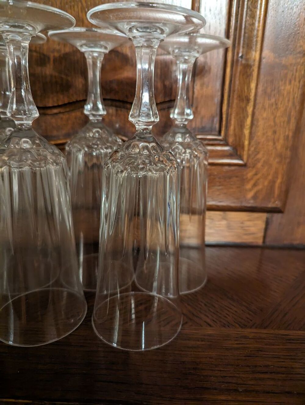 Coupes &agrave; champagne en cristal Cuisine