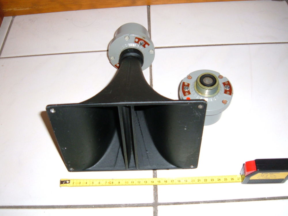 COMPRESSION ELECTROVOICE (EV) de 1977&amp; RCF Audio et hifi