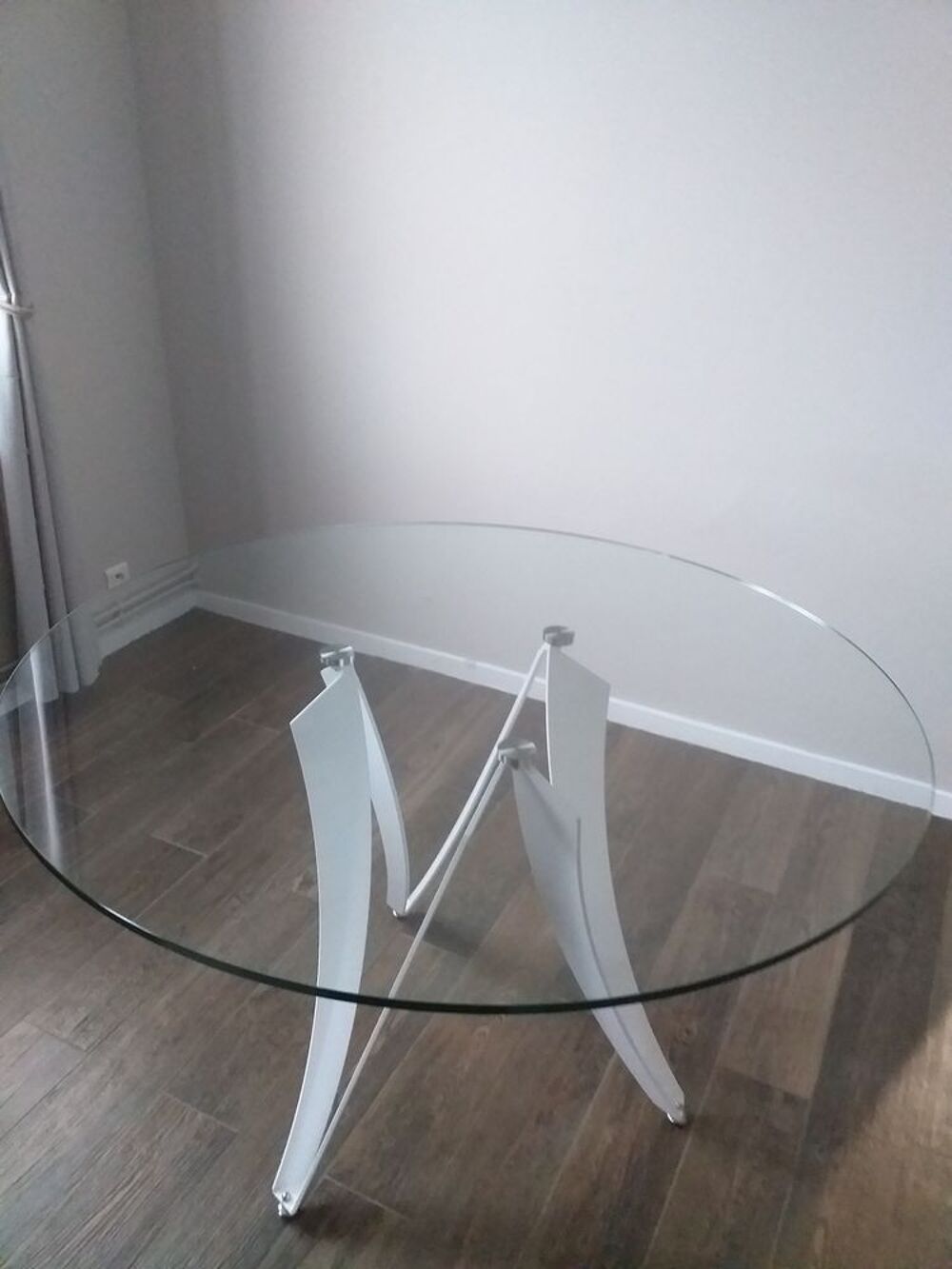 table ronde en verre design Meubles