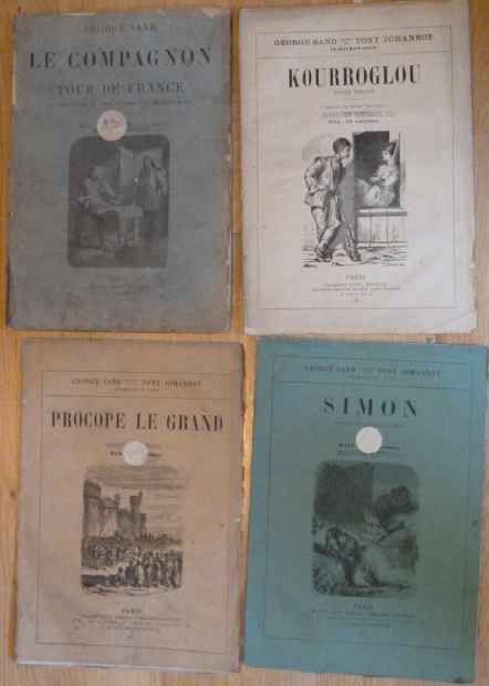 Georges Sand: Lot de publications aux &eacute;ditions Michel L&eacute;vy Livres et BD