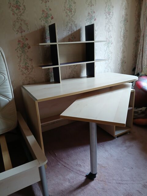 ensemble chambre 1 personne en bois clair 400 Aumagne (17)