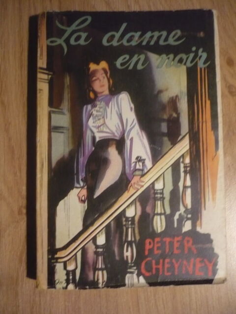 LA DAME EN NOIR  de Peter CHENEY   (1948) Pessac (33)