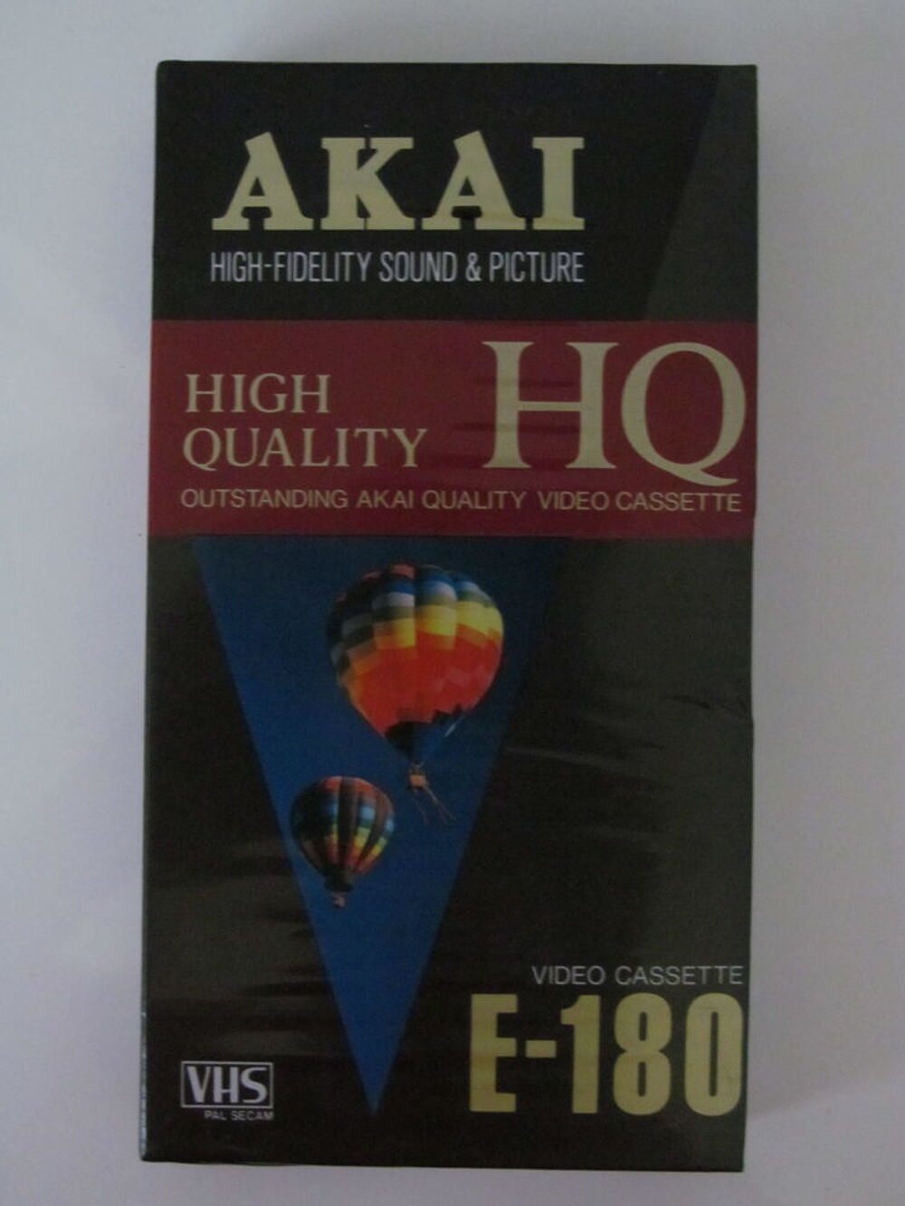 VHS AKAI E-180 neuf sous blister Photos/Video/TV
