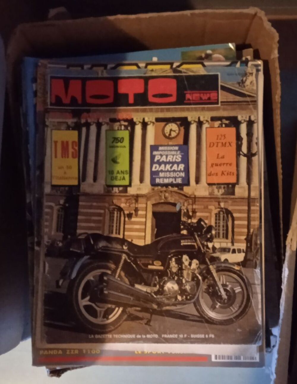 revues motos Livres et BD