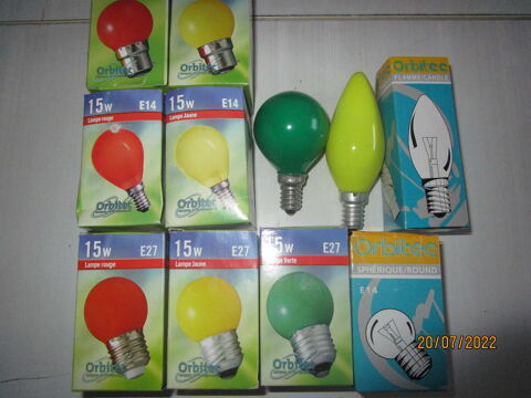 ampoules de couleurs pour guirlande d'extérieur 2 Chanteloup-en-Brie (77)