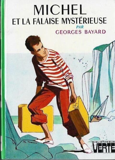bibliotheque verte - michel et la falaise mysterieuse - 1982 0 Fougères (35)