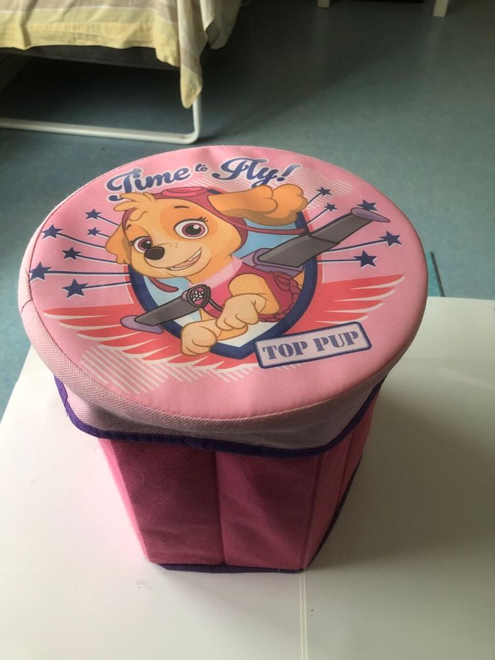 TABOURET DE RANGEMENT PAW PATROL Mobilier enfants