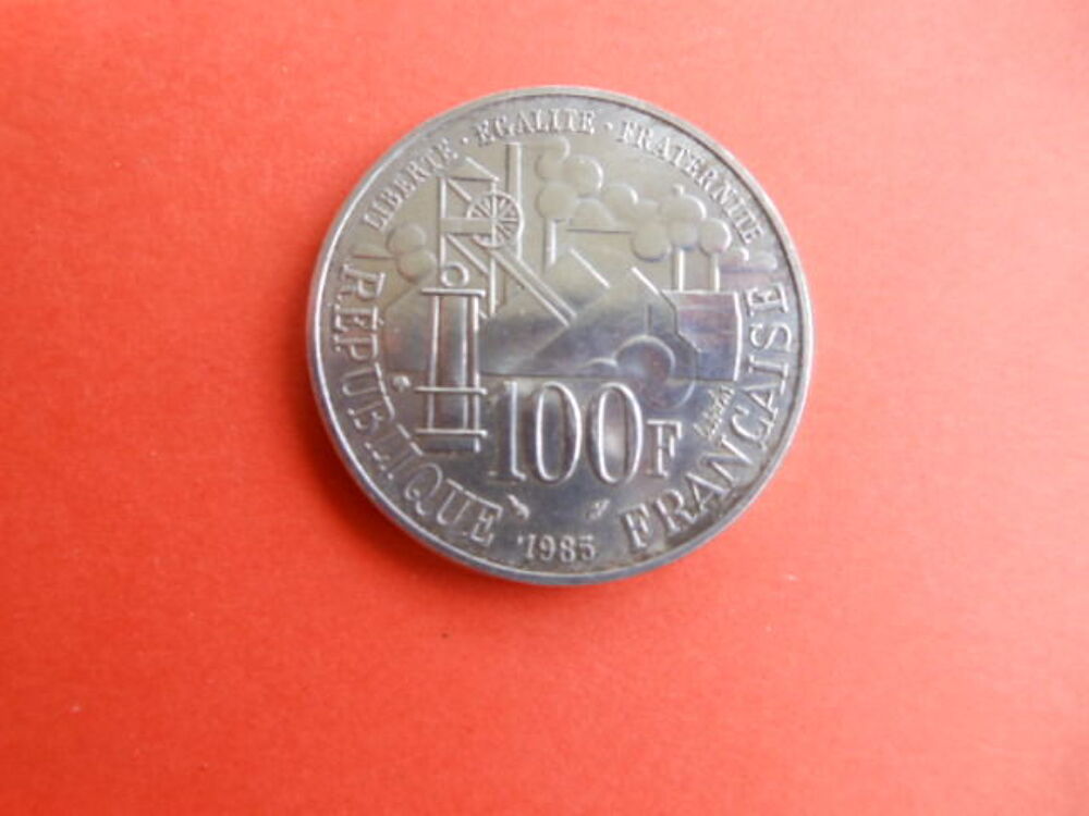 pi&eacute;ce 100 francs Zola 1985 