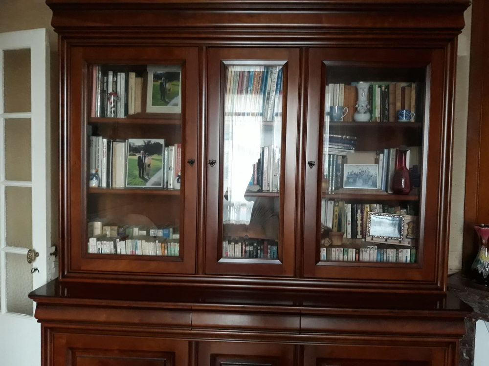 Biblioth&egrave;que en merisier Meubles