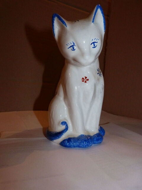 JOLI CHAT FAIENCERIE CROQUER QUIMPER FRANCE 35 Brest (29)