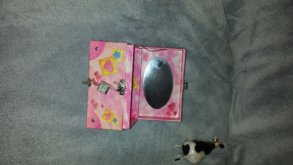 COFFRET ROSE DIDDL
LARGEUR 10 CM
LONGUEUR 15 CM Jeux / jouets