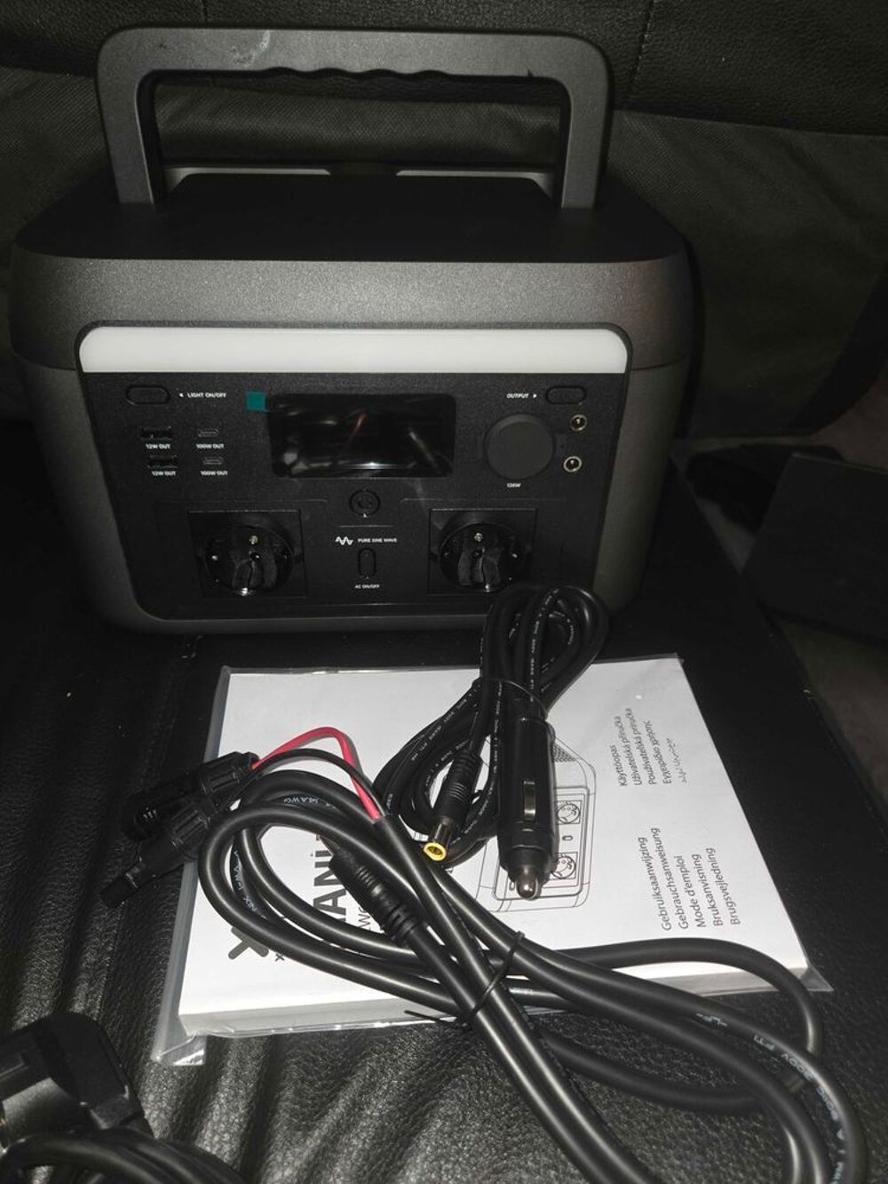 Xtorm XP2W600 €" Station d'&eacute;nergie portable 600 W €" Batterie LiFePO4 512 Wh Accessoires
