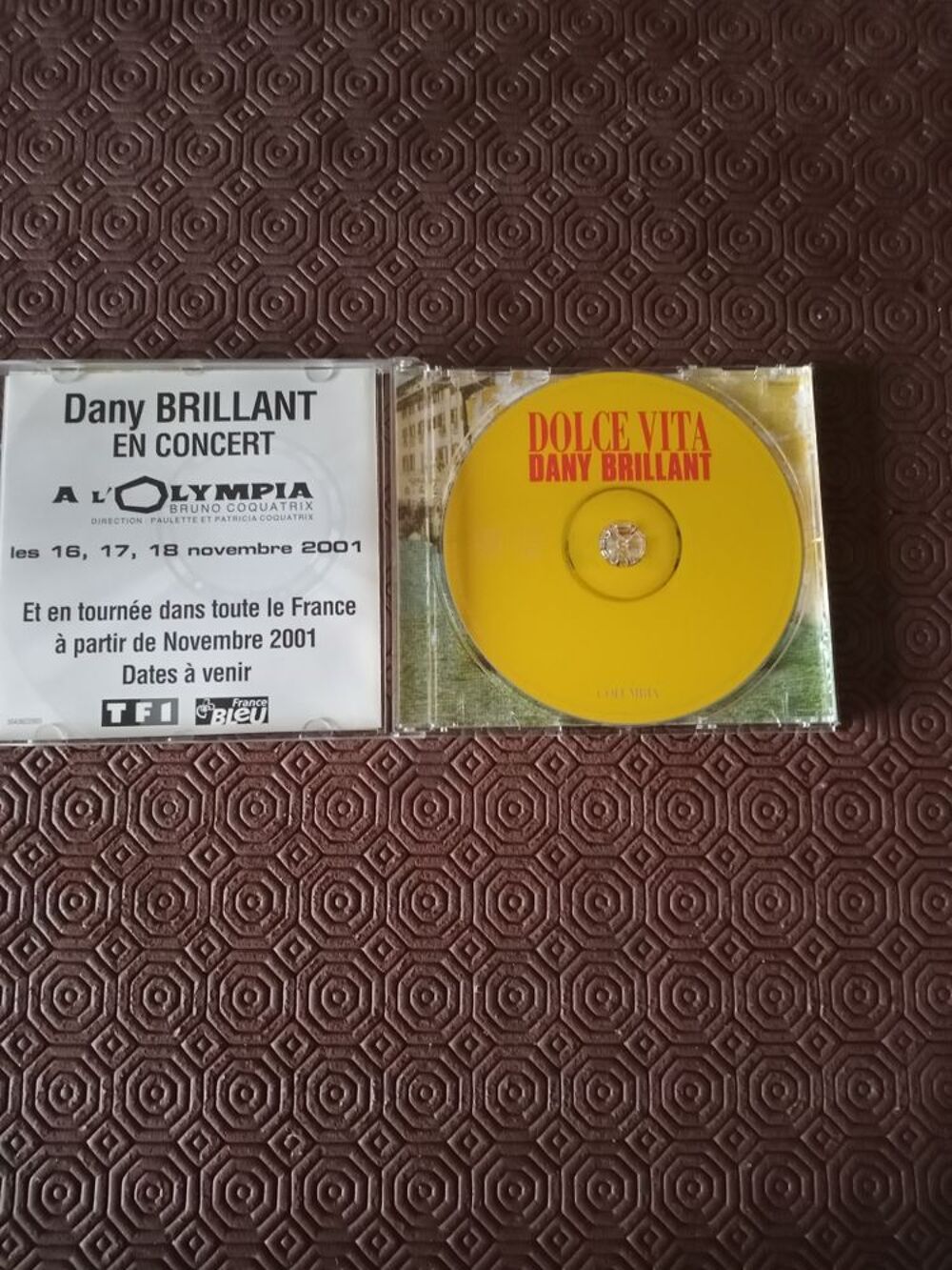 Cd de Dany Brillant DOLCE VITA CD et vinyles