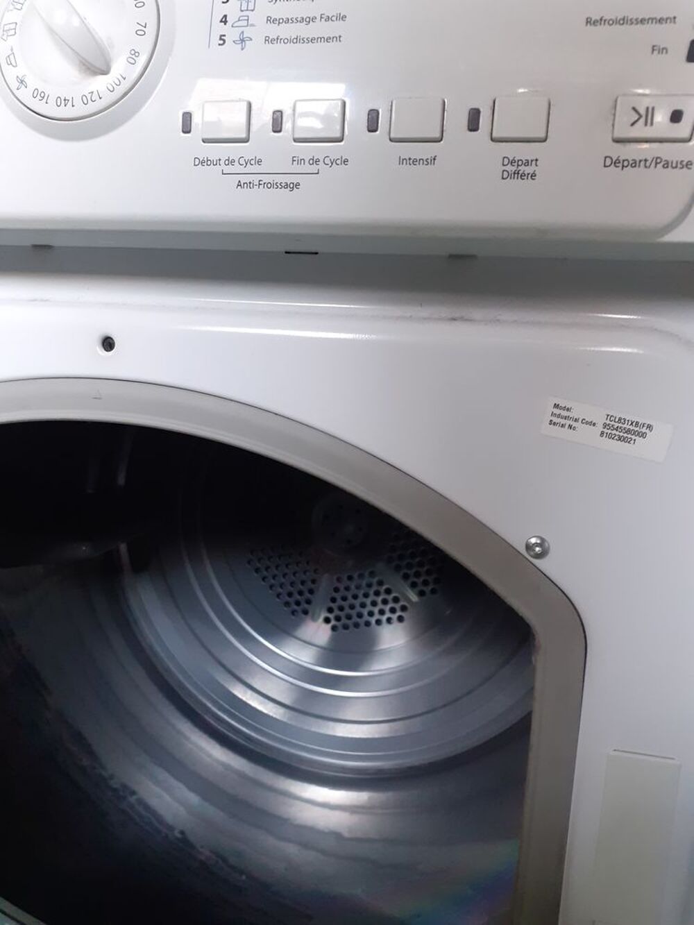 s&egrave;che linge &agrave; condensation Electroménager