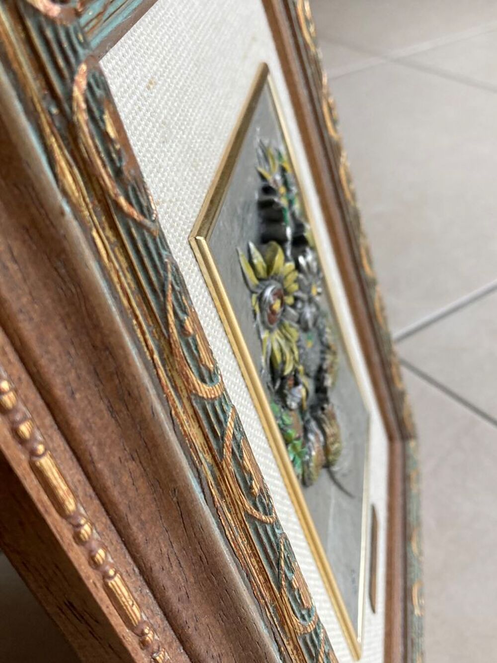 Tableau avec &eacute;tain Décoration
