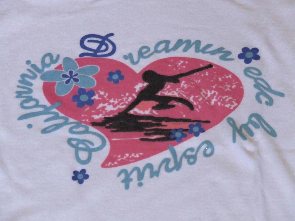 Tee-shirt manches courtes, PARADISE, Blanc, 8&nbsp;ans Vêtements enfants