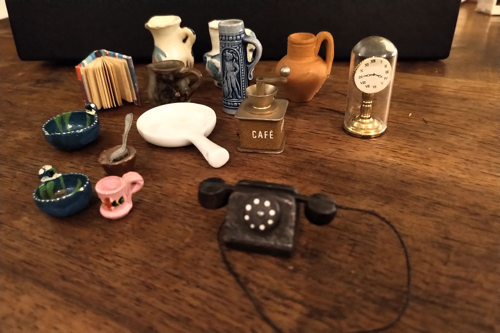 Lot d'objets miniatures Décoration