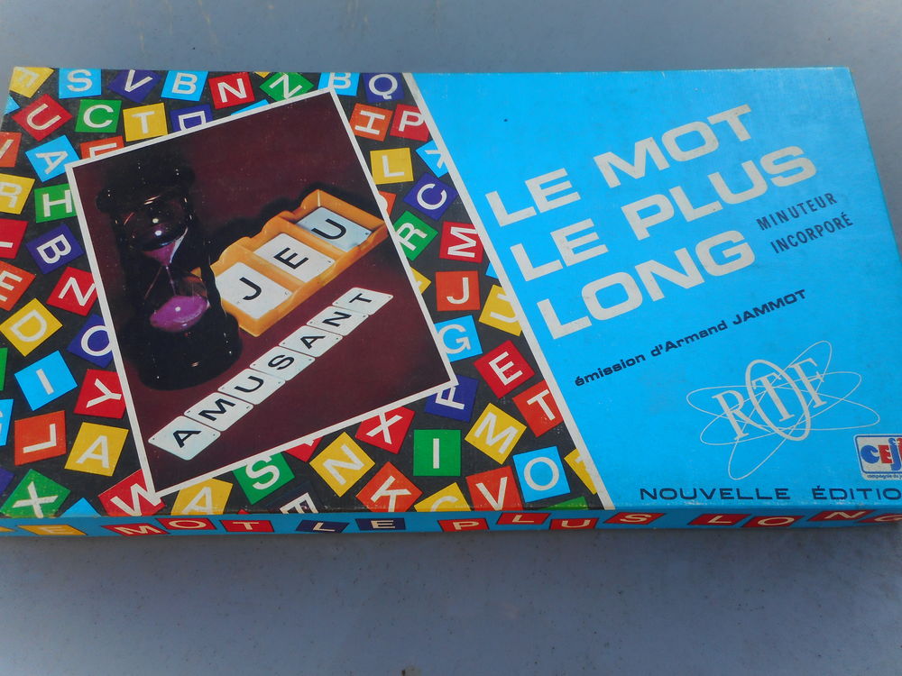 LOT DE 2 JEUX MOT LE PLUS LONG ET &nbsp;DES CHIFFRES ET DES LETT Jeux / jouets