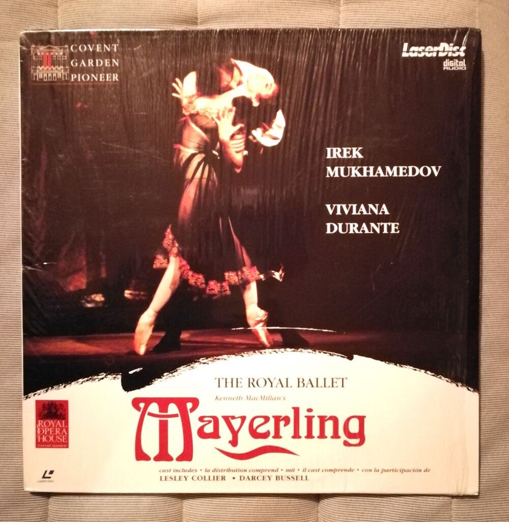 Laserdisc MAYERLING - Pioneer PLMCB 00951 - France - 1994 DVD et blu-ray