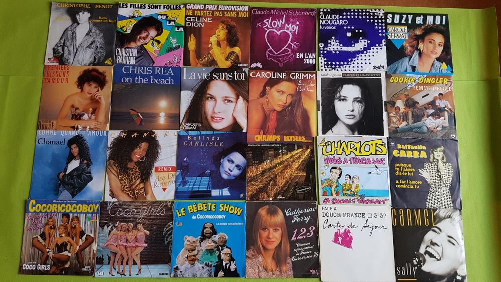 LES 45T PHOTO 21 CD et vinyles