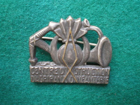 Insigne - Centre Instruction Aspirants Infanterie. 40 Caen (14)