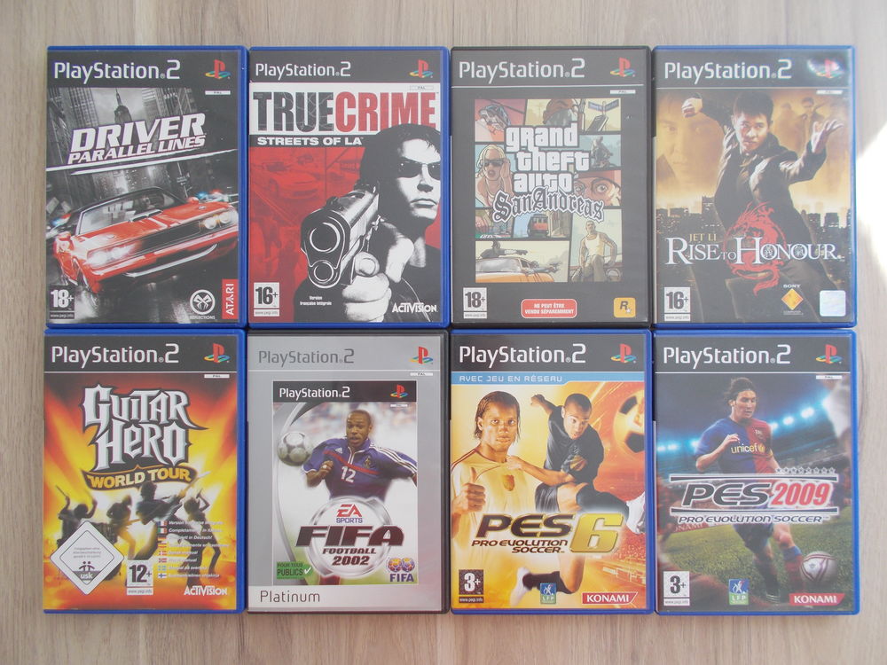 Jeux Playstation 2 Consoles et jeux vidos