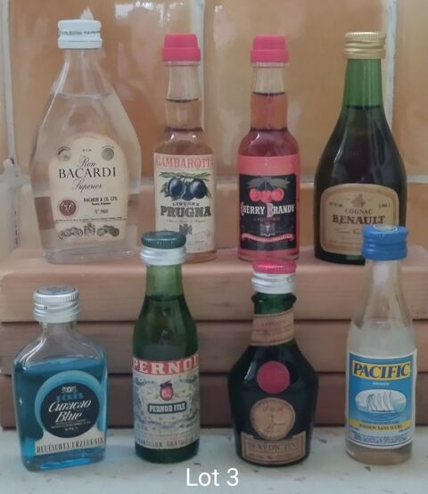 Lot de mignonettes et bouchon vintage 0 Bagnols-sur-C�ze (30)