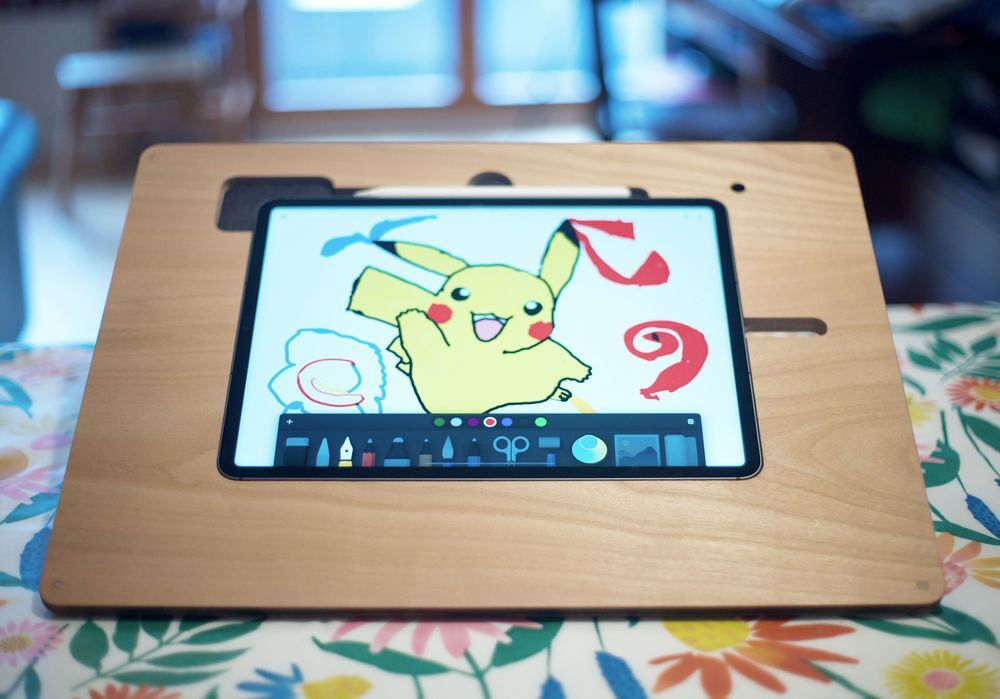 Support de dessin ergonomique pour iPad Pro M4 Téléphones et tablettes