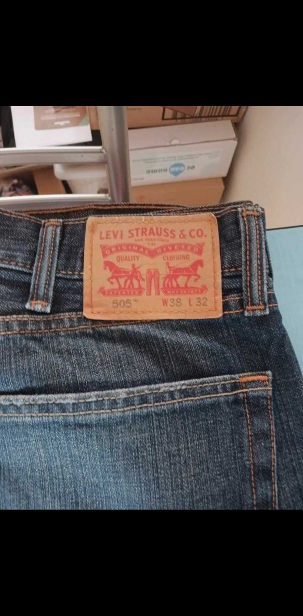 v&eacute;ritable Jean L&eacute;vi-Strauss 505 Vêtements