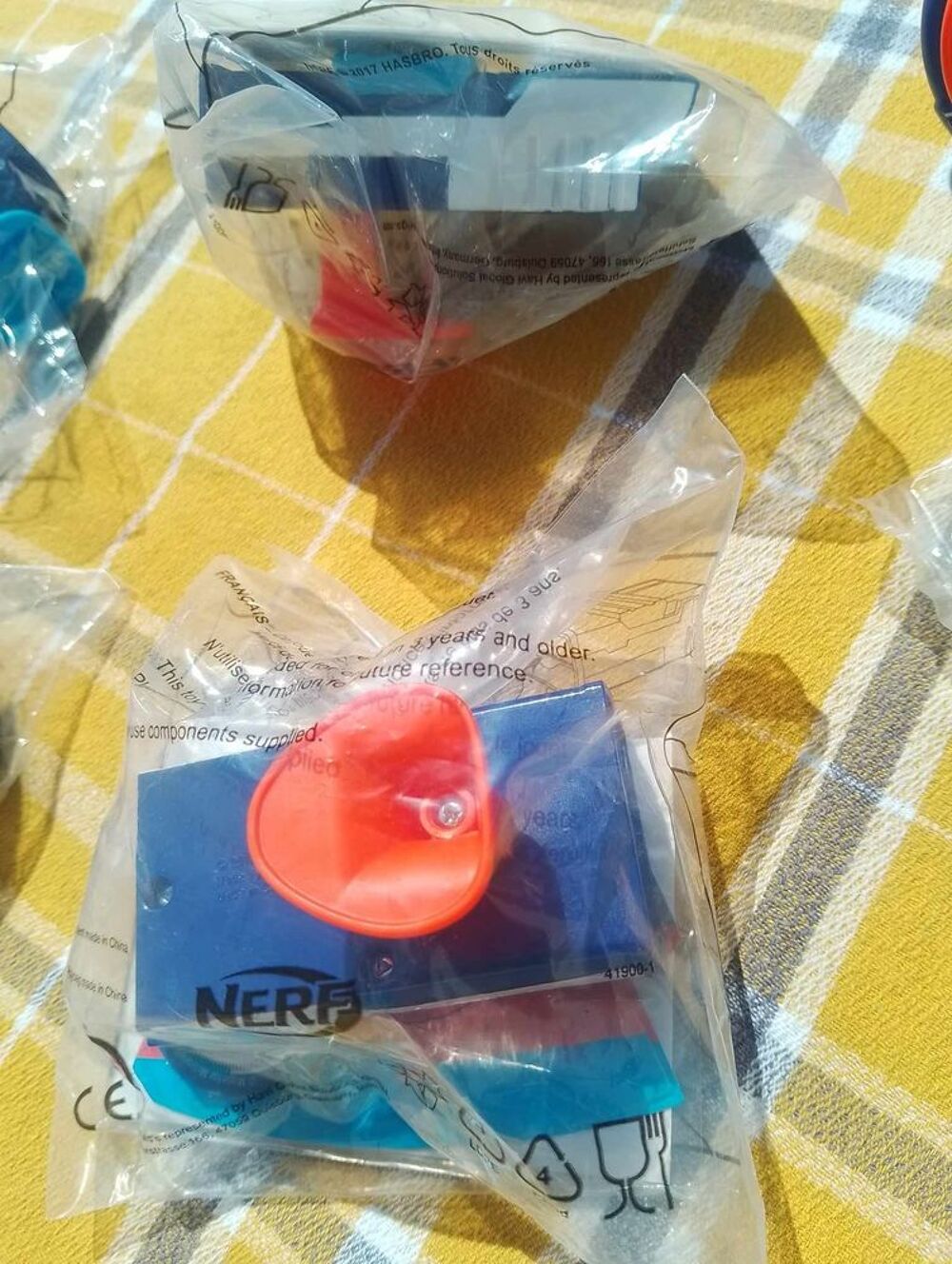 Lot de 2 Jouets &quot; NERF &quot; : Mc Donald's Ann&eacute;e 2017 - NEUF Jeux / jouets