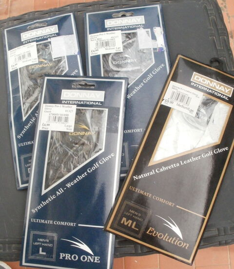 Gant de golf DONNAY / homme / Left hand / 5 � pi�ce 5 Montauban (82)