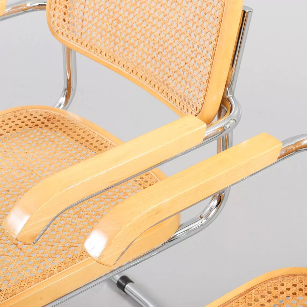 Chaise Cesca B64 d'apr&egrave;s Marcel Breuer, Italie Meubles