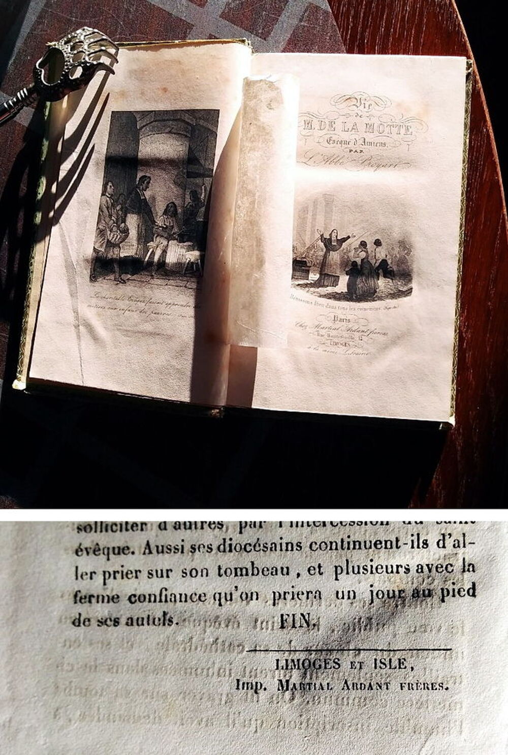 Ancien Livre 1852 Librairie Limoges Livres et BD