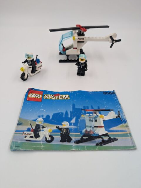 Set Lego 6664 Town : Chopper Cops avec notice, complet 23 Vulbens (74)