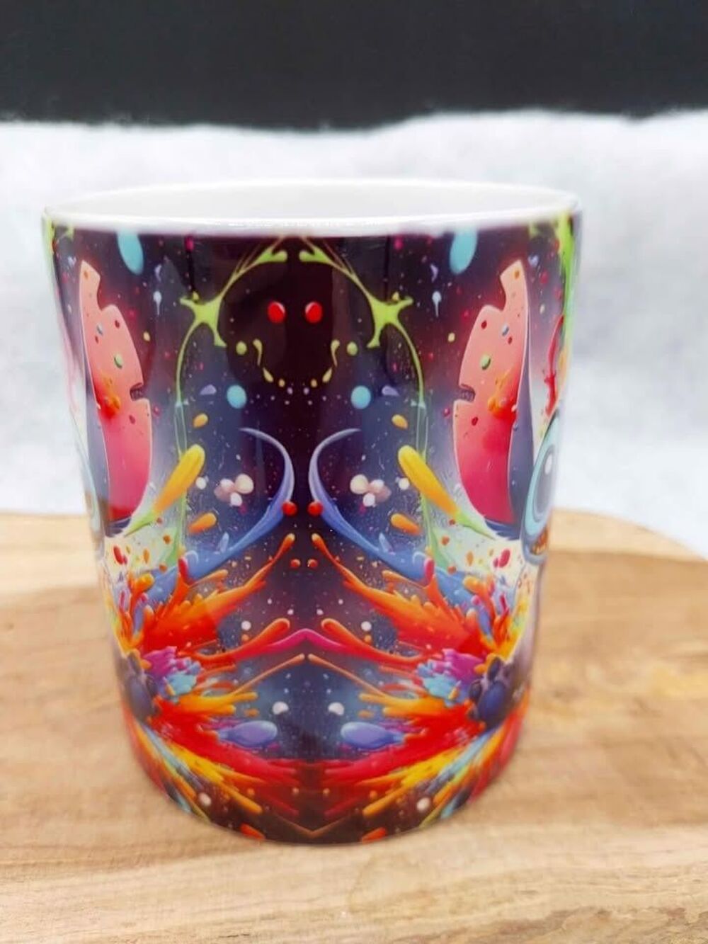 Mug Stitch multicolore Décoration