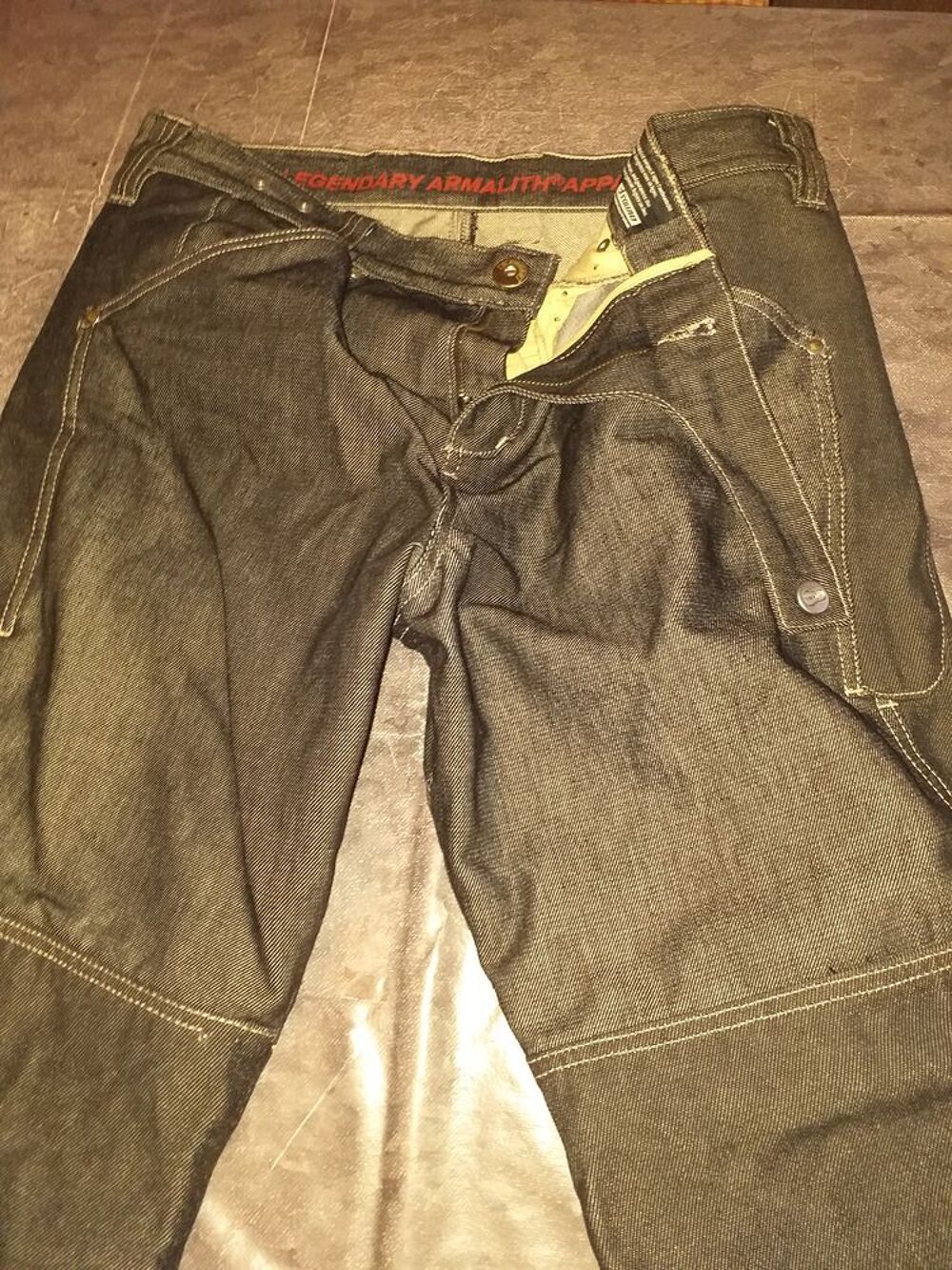 PANTALON JEAN MOTO Vêtements